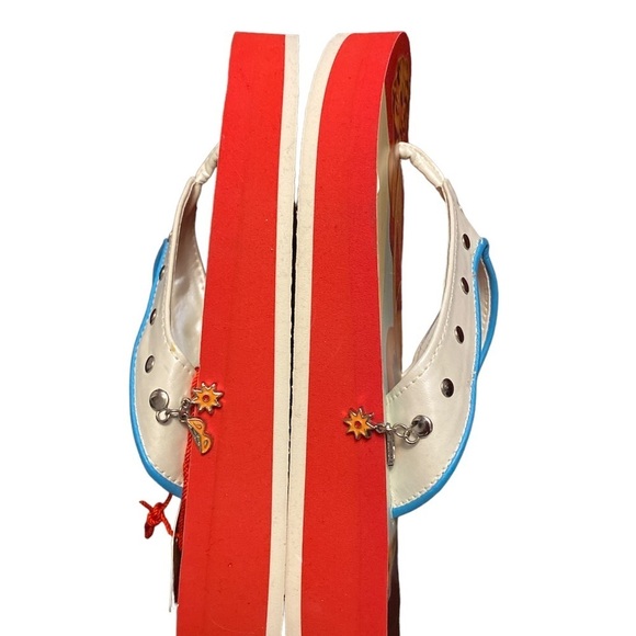 Flip flop KICK BACKS VINTAGE RETRO PIN UP SZ 7/8 - Picture 6 of 11